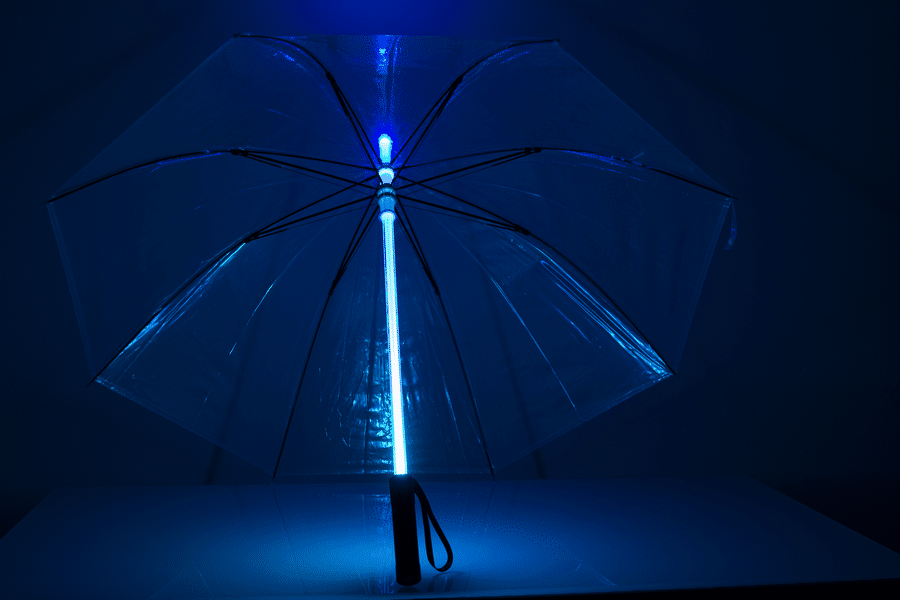 Светящийся (джедайский) зонт на Алиэкспресс