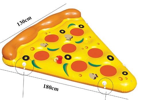 Треугольный матрас в виде пиццы с Алиэкспресс