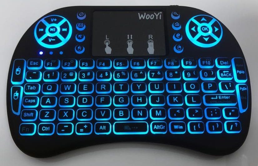 Беспроводная клавиатура с подсветкой купить на Алиэкспресс