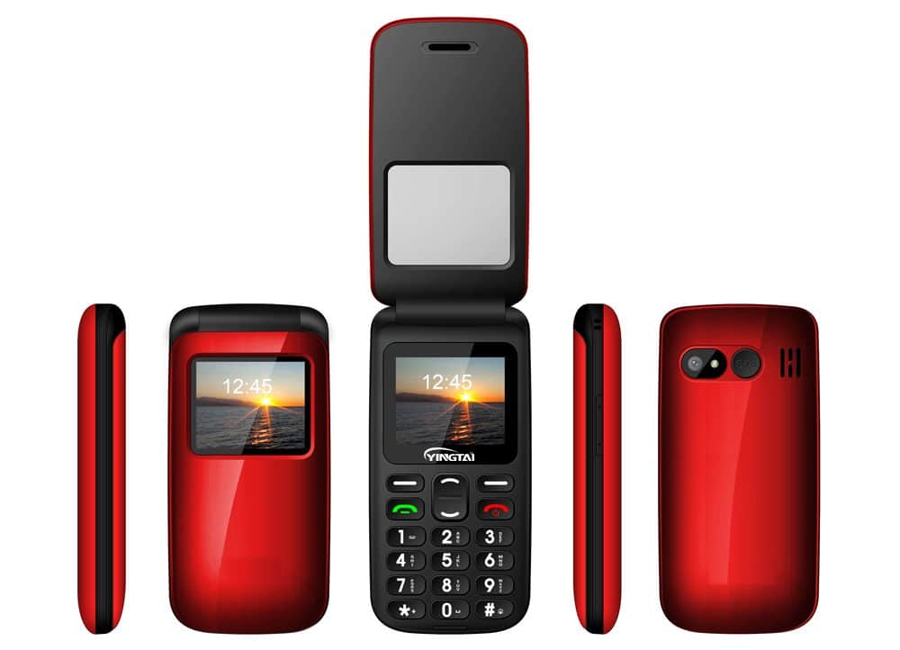 Мобильный кнопочный телефон - раскладушка купить на Алиэкспресс