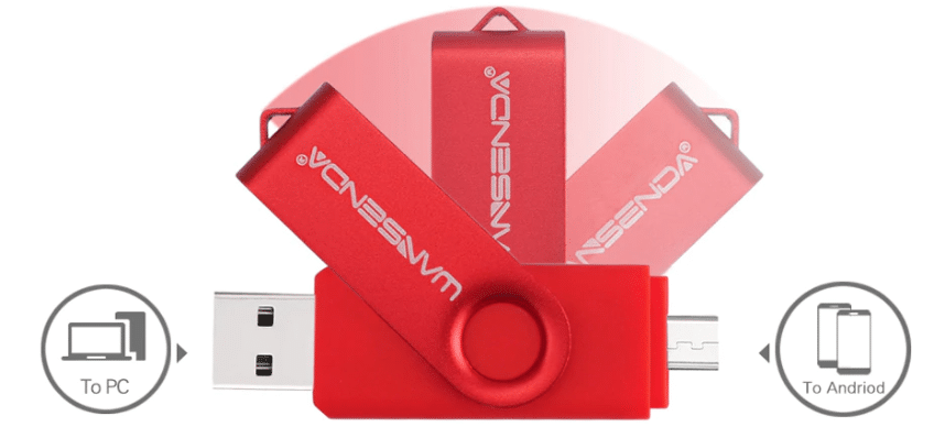 Флешка USB 3.0 + micro USB WANSENDA купить на Алиэкспресс