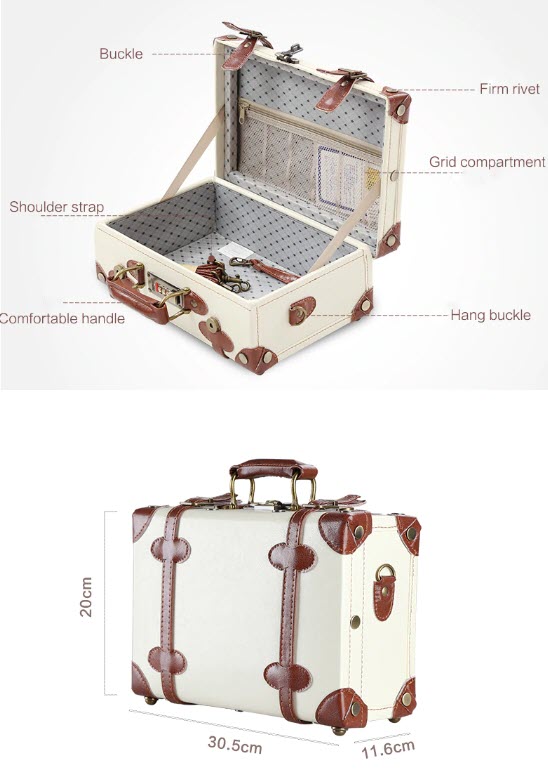 Винтажный ретро-чемодан UNIWALKER купить на Алиэкспресс