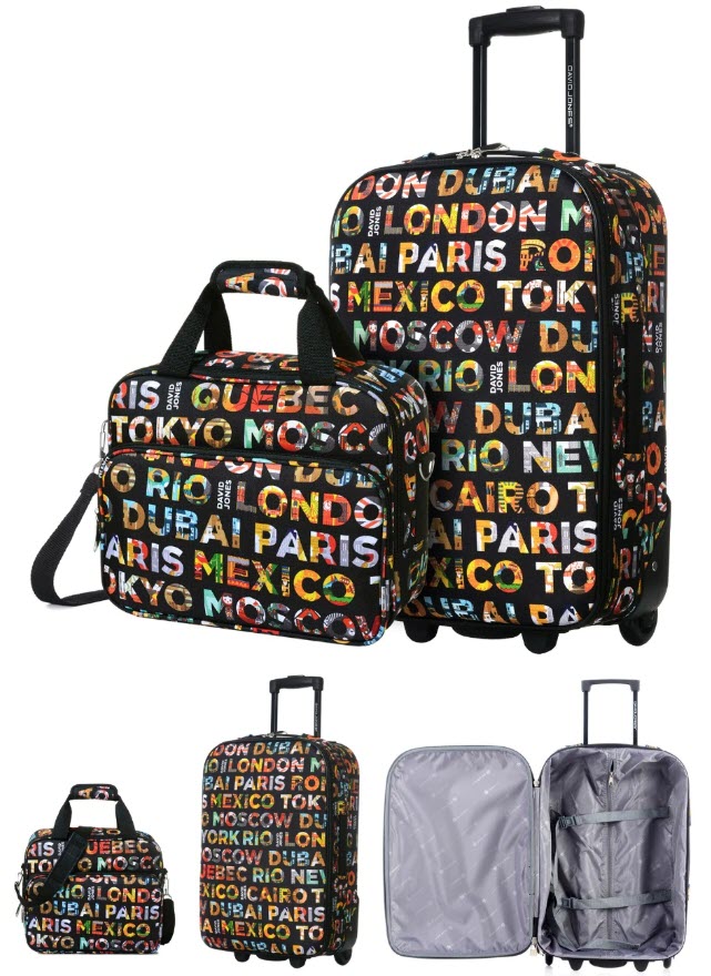 Чемодан и сумка DAVID JONES: 2 в 1 купить на Алиэкспресс