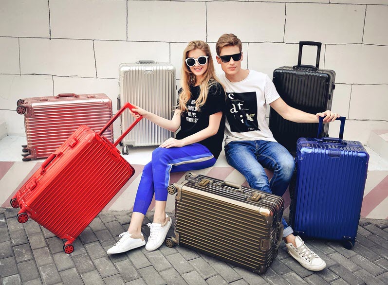 Металлический чемодан на колесах Y-ROAD TRAVEL купить на Алиэкспресс