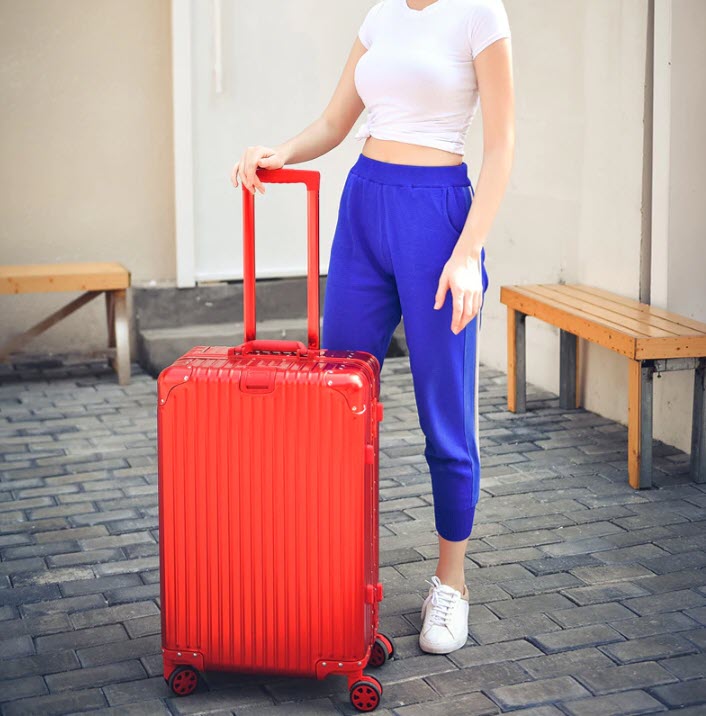 Металлический чемодан на колесах Y-ROAD TRAVEL купить на Алиэкспресс