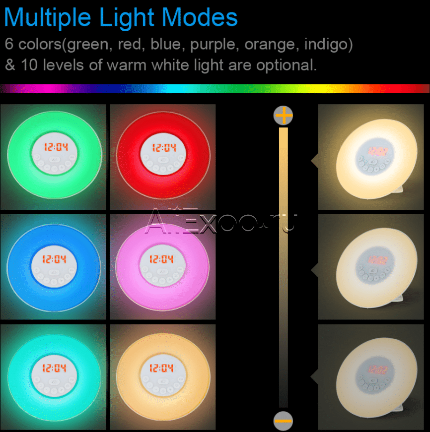 Цифровые часы с подсветкой и радио DECDEAL купить на Алиэкспресс