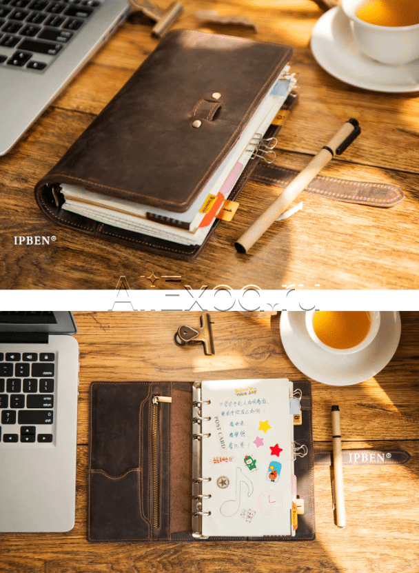 Кожаный винтажный ежедневник купить на Алиэкспресс