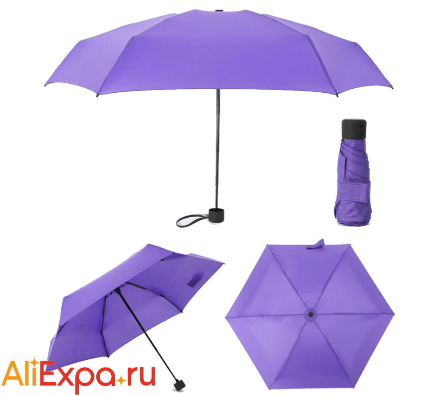 Маленький складной зонтик Black One купить на Алиэкспресс